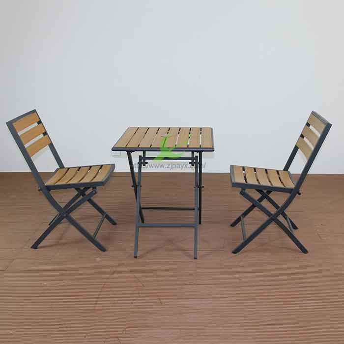 折叠木塑桌椅